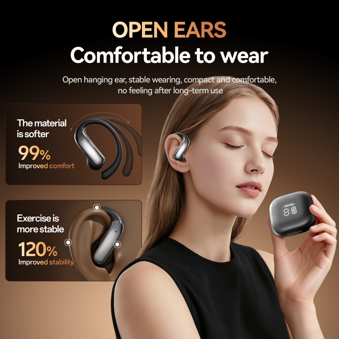 M142 Hot Selling New Long Endurance Hanging Ear Headphones Private Model Low Latency High Sound Quality Wireless Bluetooth Headphones Wholesale photo 4