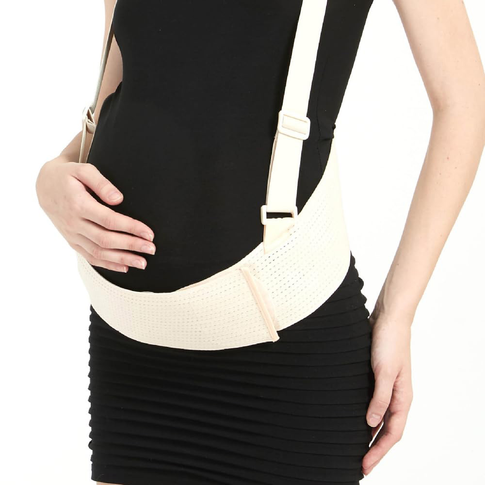 Adjustable Shoulder Strap Maternity Support Belt, Breathable Pregnancy Abdominal Band For Relieving Back Pain photo 6