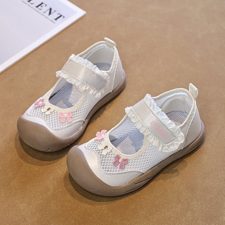 2026 Summer New Girls Mesh Breathable Sneakers, Toddler Soft Sole Non-Slip Casual Walking Shoes For Baby Girls photo 7