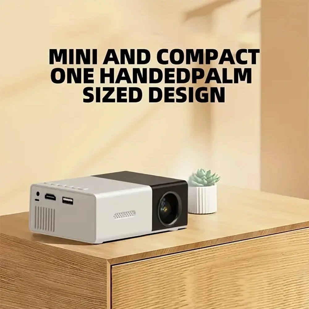 Portable Wired Mobile Phone Projector With Extendable Stand, LED Mini Home Video Device, 1080p HD Screen, USB SD AV HD photo 3