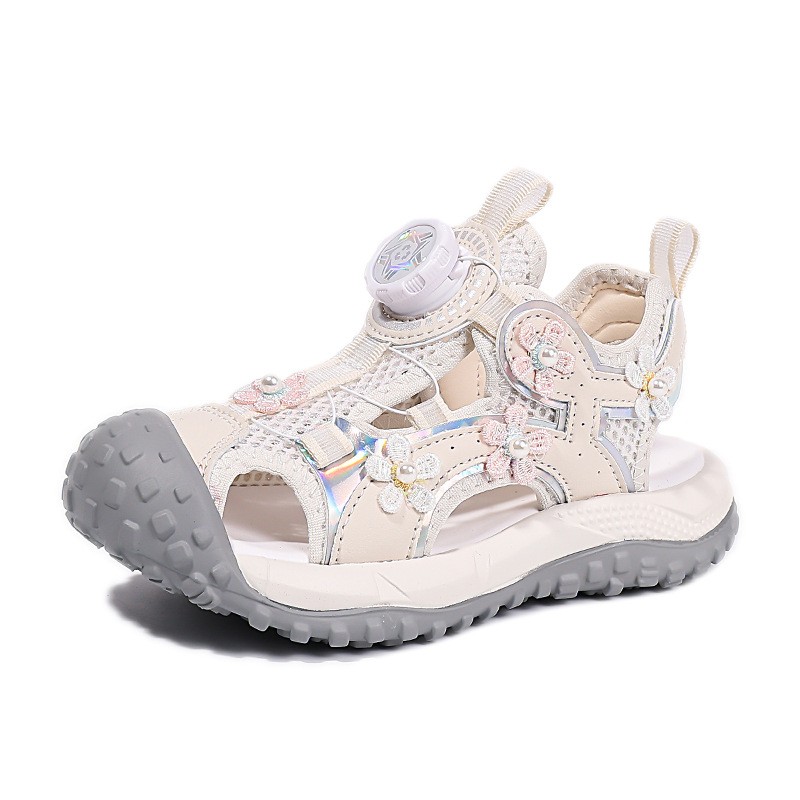2026 Summer New Girls Closed-Toe Sandals, Kids Soft Sole Non-Slip Beach Shoes, Girls Sports Sandals photo 3
