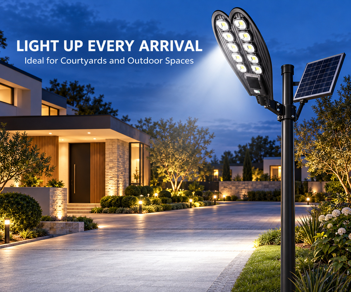 Solar Powered Motion Sensor Waterproof COB LED Work Light For Auto Repair W765B Street 30W photo 7