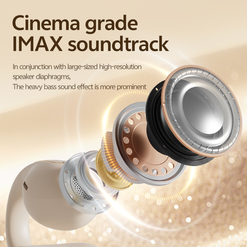 2025 Cross Border Explosion M136 Clamp Earphone High Color Ultra Long Life Low Latency Wireless Bluetooth Headphones Wholesale photo 5