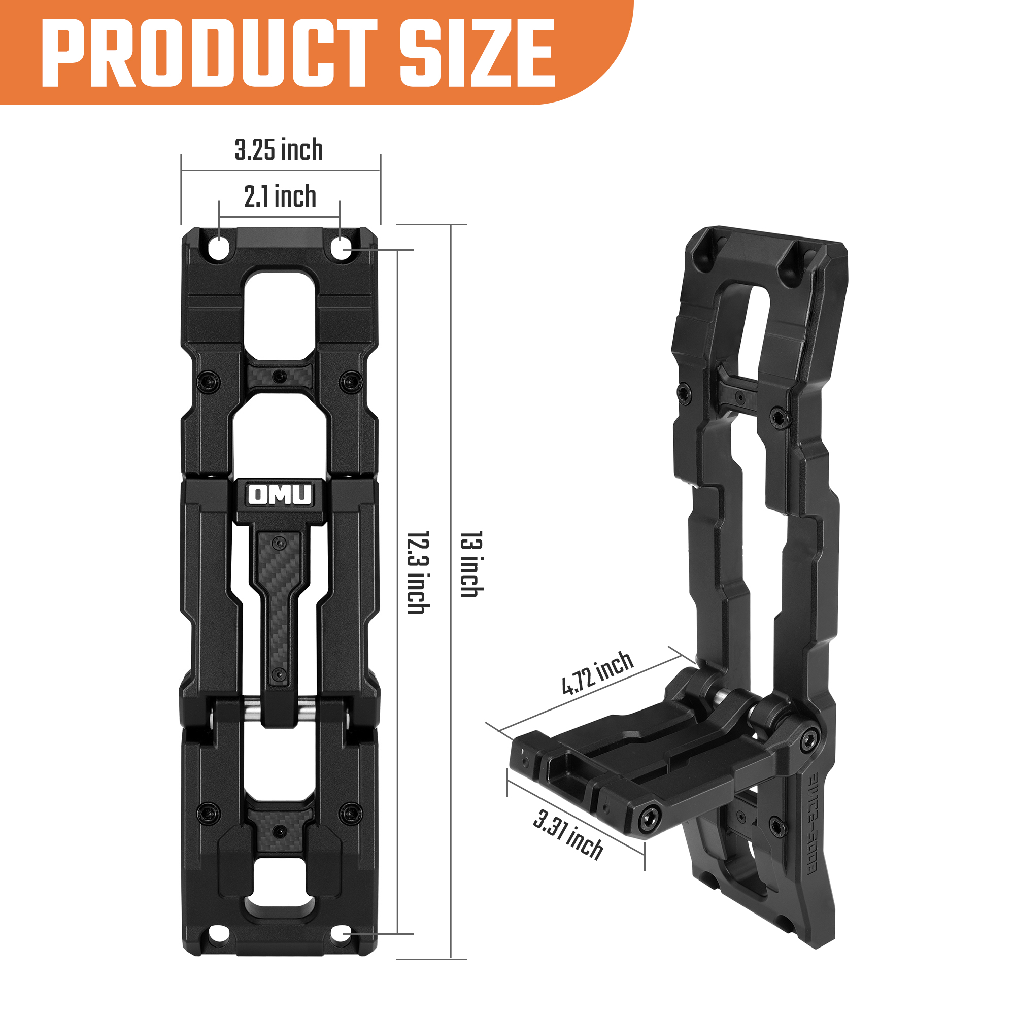 Door Hinge Step For 2007-2025 Wrangler & 2020-2025 Gladiator photo 8