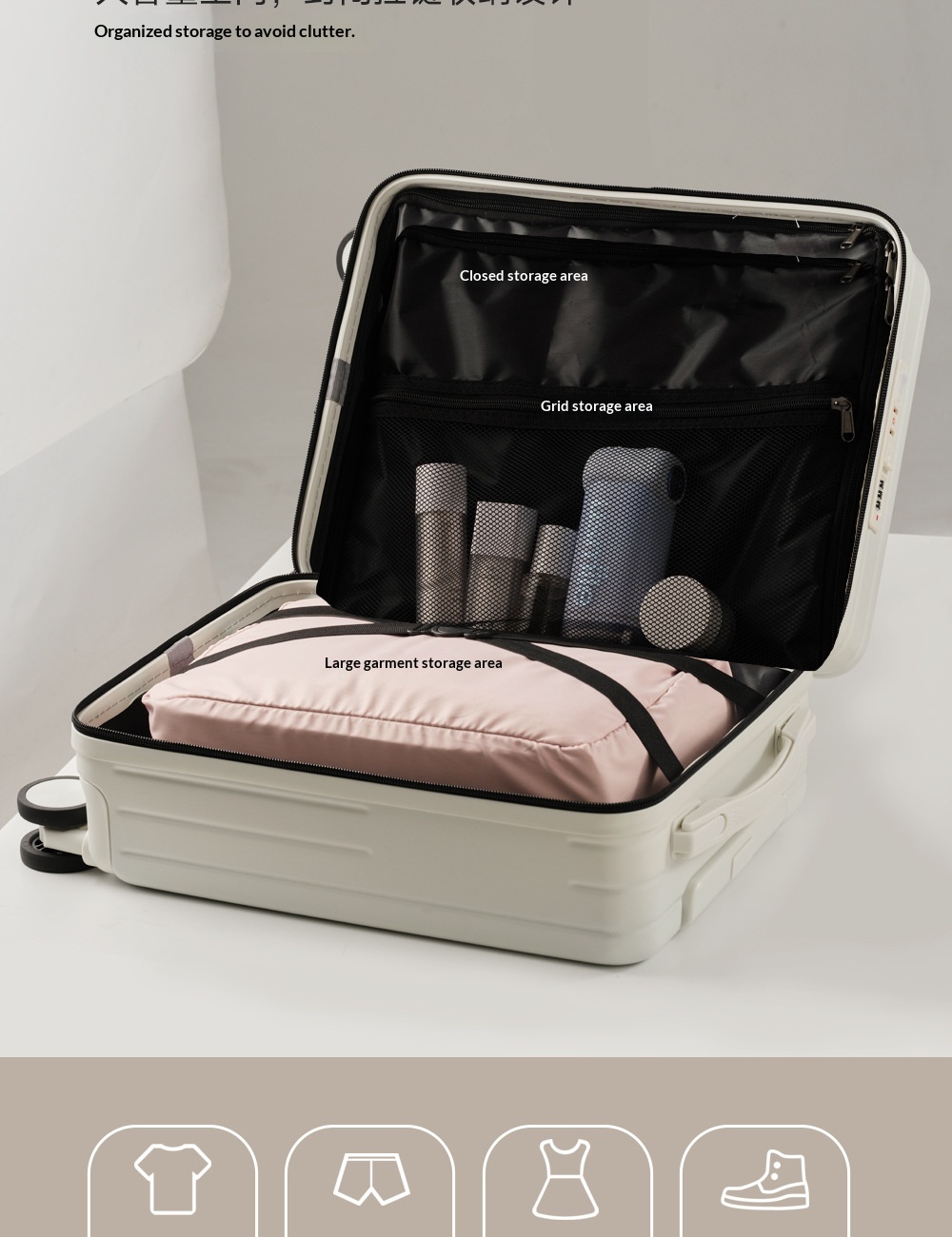 New Lightweight Suitcase For Boarding, Travel Luggage, Women's Quiet, Children's Small Password Suitcase, Men's 16 Inch photo 4