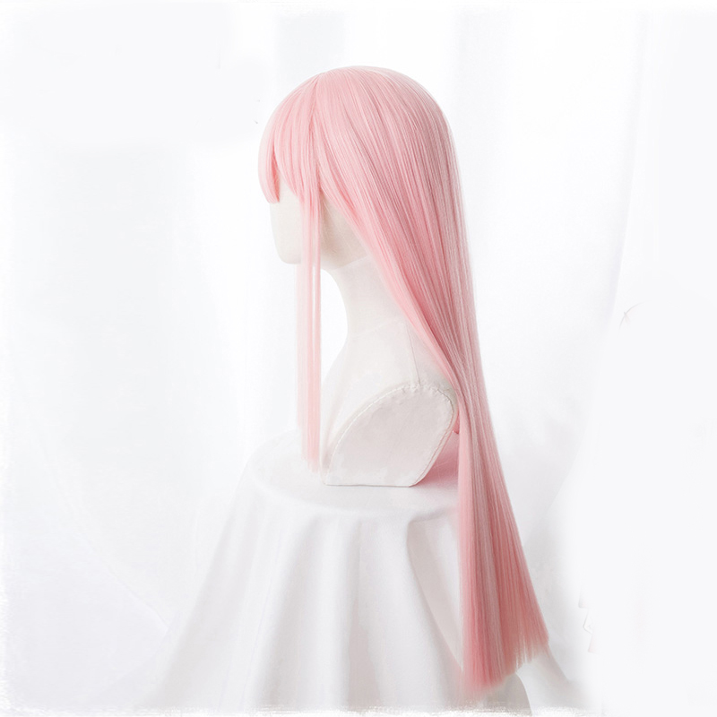 Women's Solid Color Simple Cosplay Wig photo 5