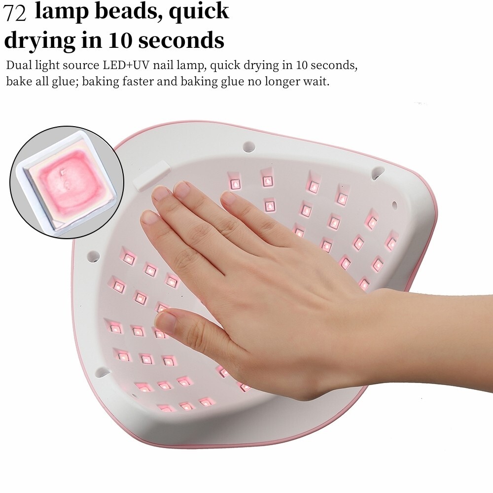 320W SUN X16 MAX Manicure Curing Machine UV LED Light Nail Gel Polish Dryer Lamp photo 8