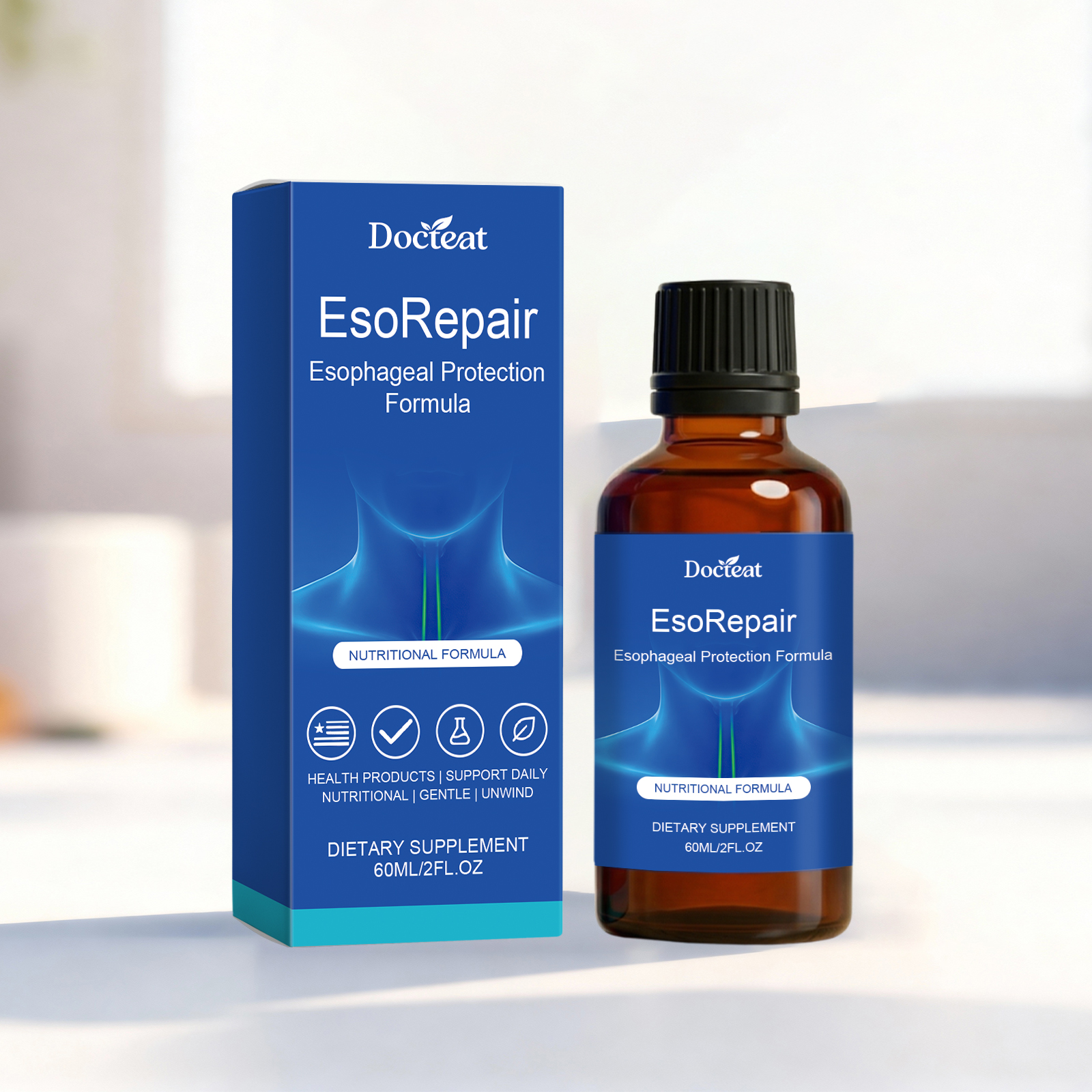 Intestinal Soothing Health Support Liquid Inlet 60ml-box photo 2