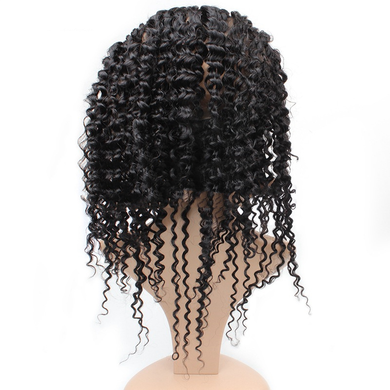 Wigs With Real Human Hair Weaves Medium Length photo 1