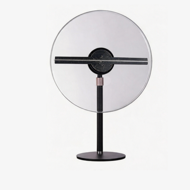 Wiilala Disesktop 3D Hologram Fan 3D Circle App Hologram Advertising Display HD Lights 11.81  WiFi Holographic LED Fan Creative Advertising Design Store Sign photo 7