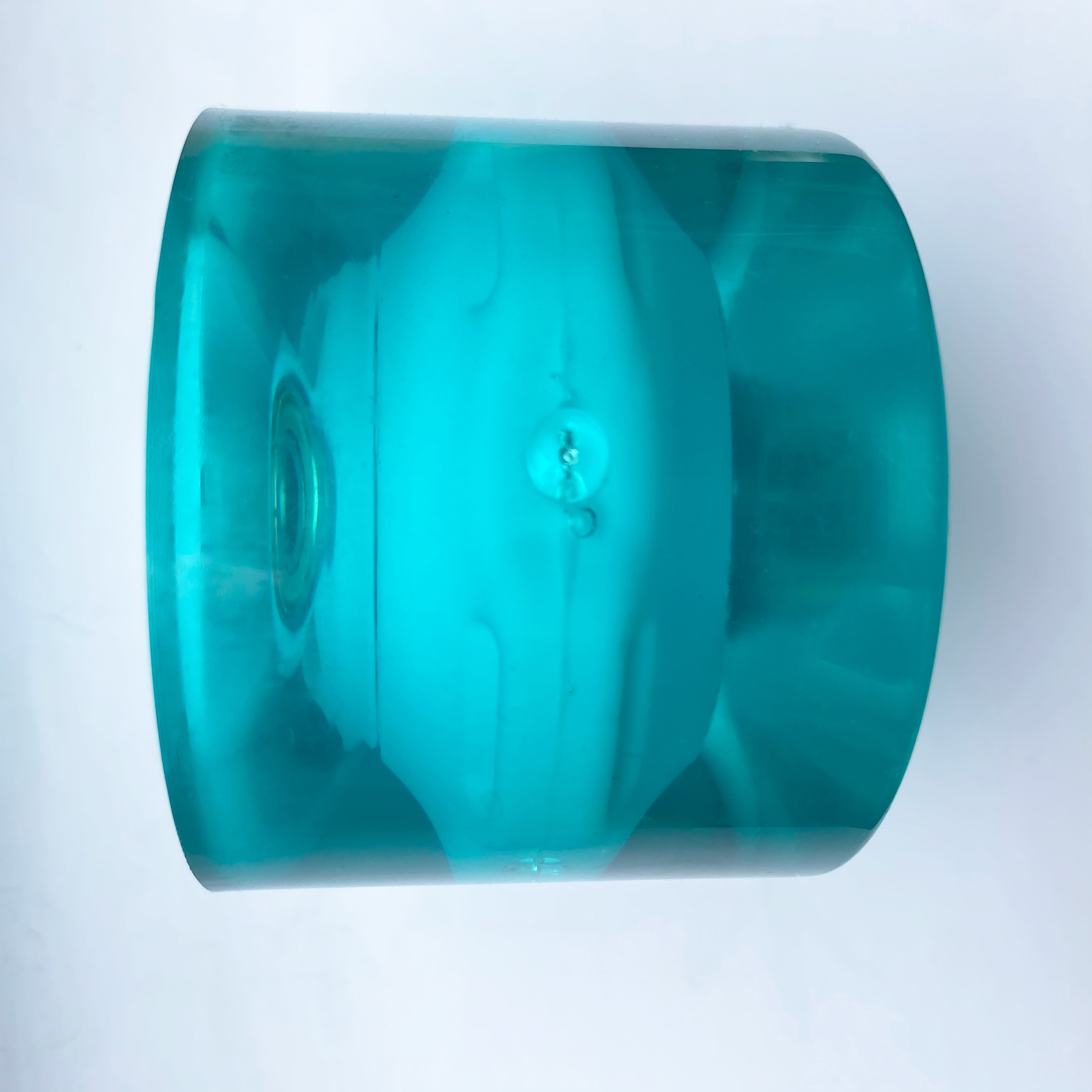 4Pcs 60&45mm 78A Skateboard Wheels With ABEC-9 Bearing And Spacers Set Blue photo 5