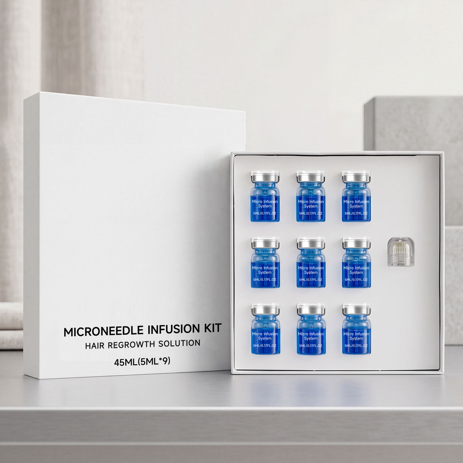 Scalp Serum Microneedle Kit 45ml-box photo 6