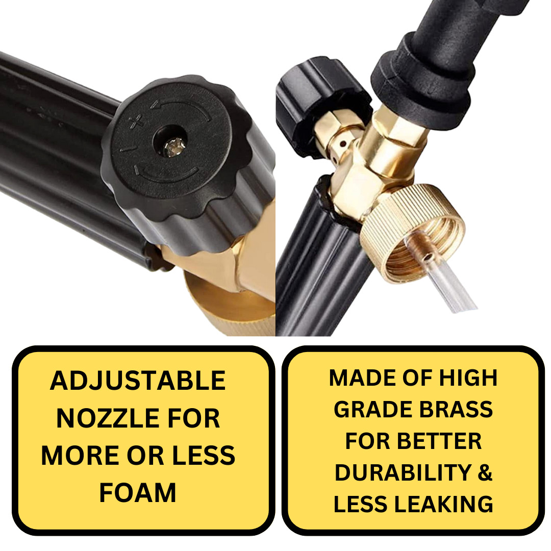 Karcher Snow Foam Lance Gun K2-K7 Cannon Car Pressure Washer Washing Bottle 1L photo 4