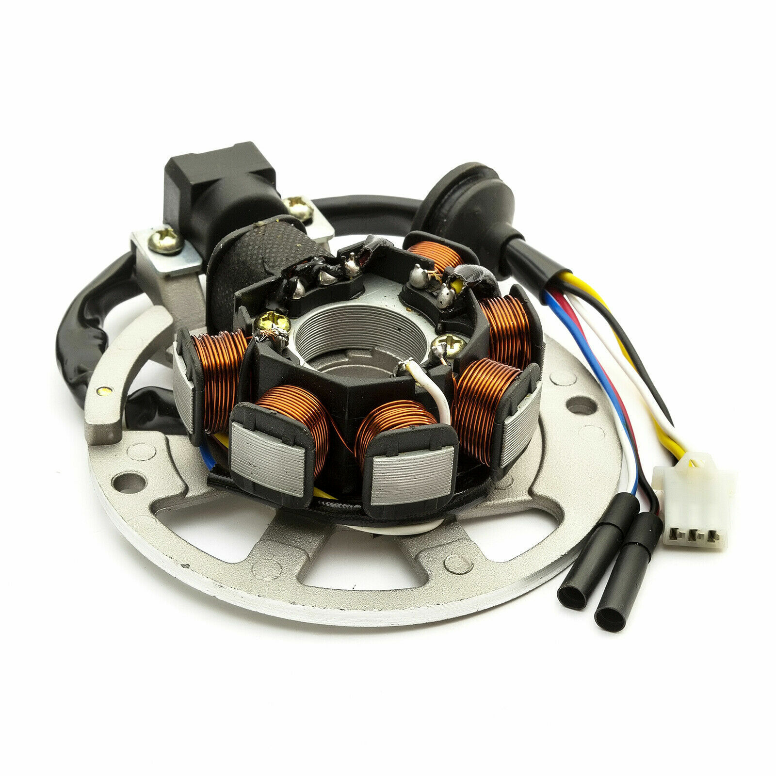 Stator Magneto Compatible With Apache 50cc 1 0 0cc Quad Bike ATV 2 Stroke Scooter photo 4