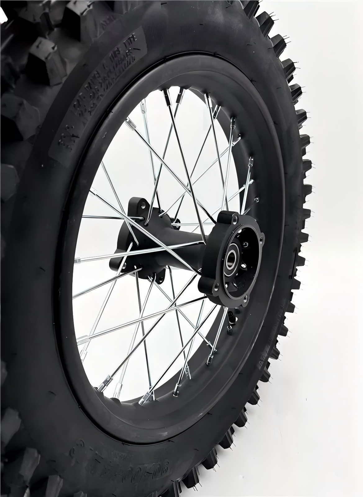 90 -14 Motorcycle Back Wheel Tyre Steel Rear Off-Road Wheel For 14 Motorbike photo 3