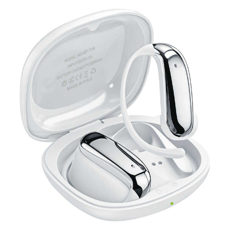 KP-114 Best-selling Wireless Bluetooth Ear-hook Headphones High-Quality Audio, Low Latency For Music Gaming Factory Stock Available photo 1