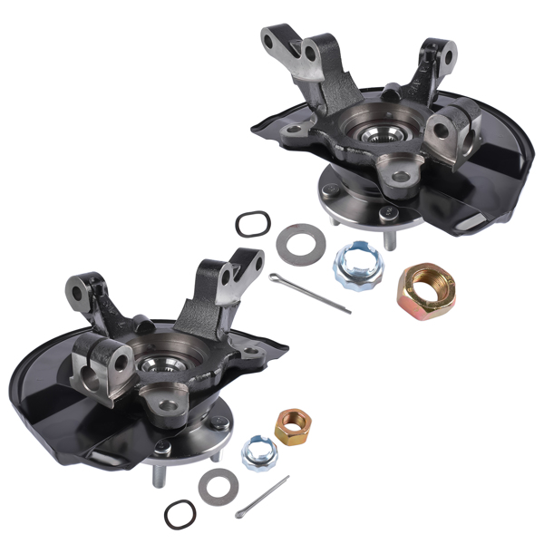 2x Front Wheel Bearing Hub Knuckle Assembly For 2007-2017 Patriot Compass photo 5