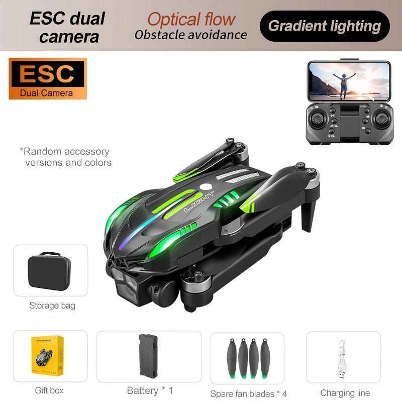 D10 Black Single Electric Drone photo 2