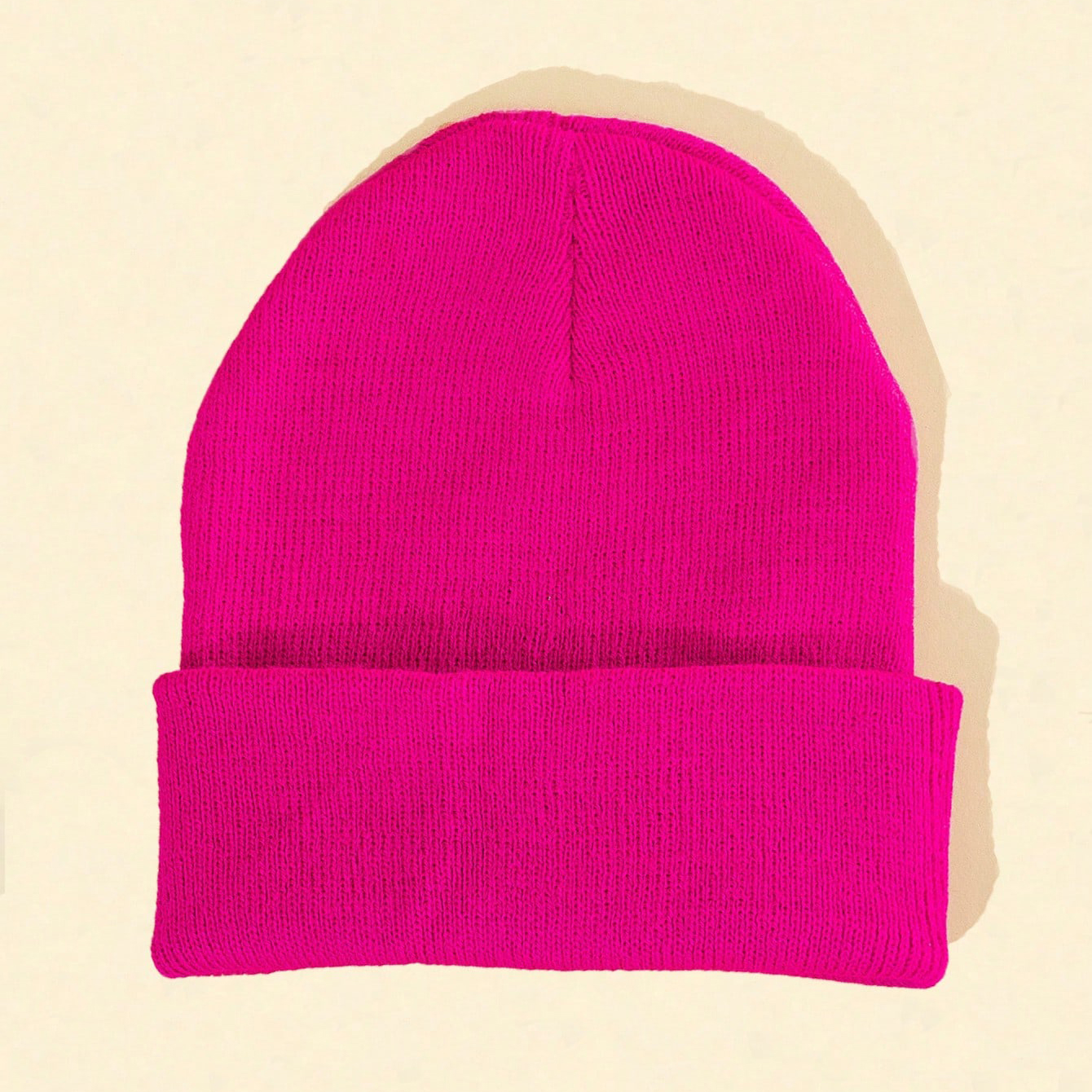 Korean-style Solid-color Wool Knitted Hat, Suitable For Outdoor Leisure, Warmth Preservation, Softness, Skin-friendly, Elastic, And Hooded. Perfect For Outdoor Outings photo 8