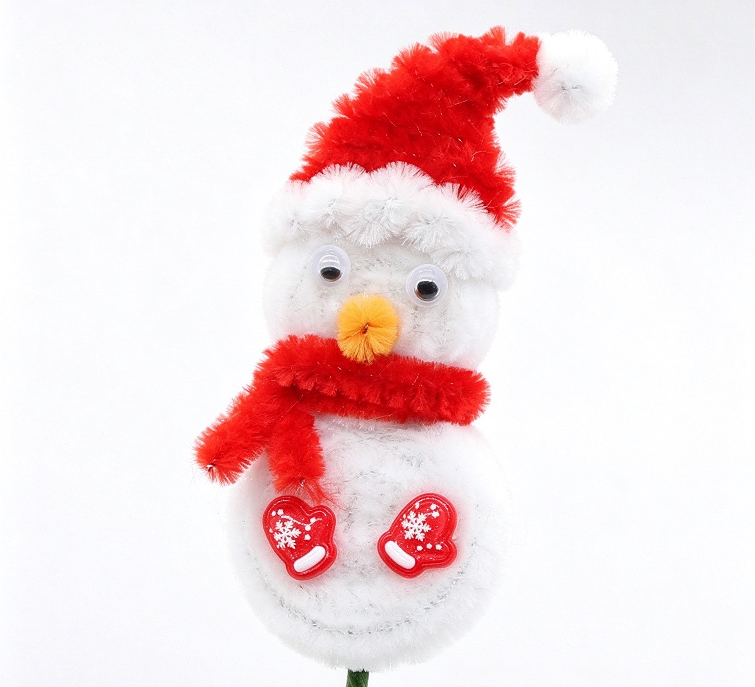 Factory Wholesale Creative Pipe Cleaner DIY Christmas Tree Artificial Flower Snowman  Pumpkin Bouquet Finished Ornaments photo 7
