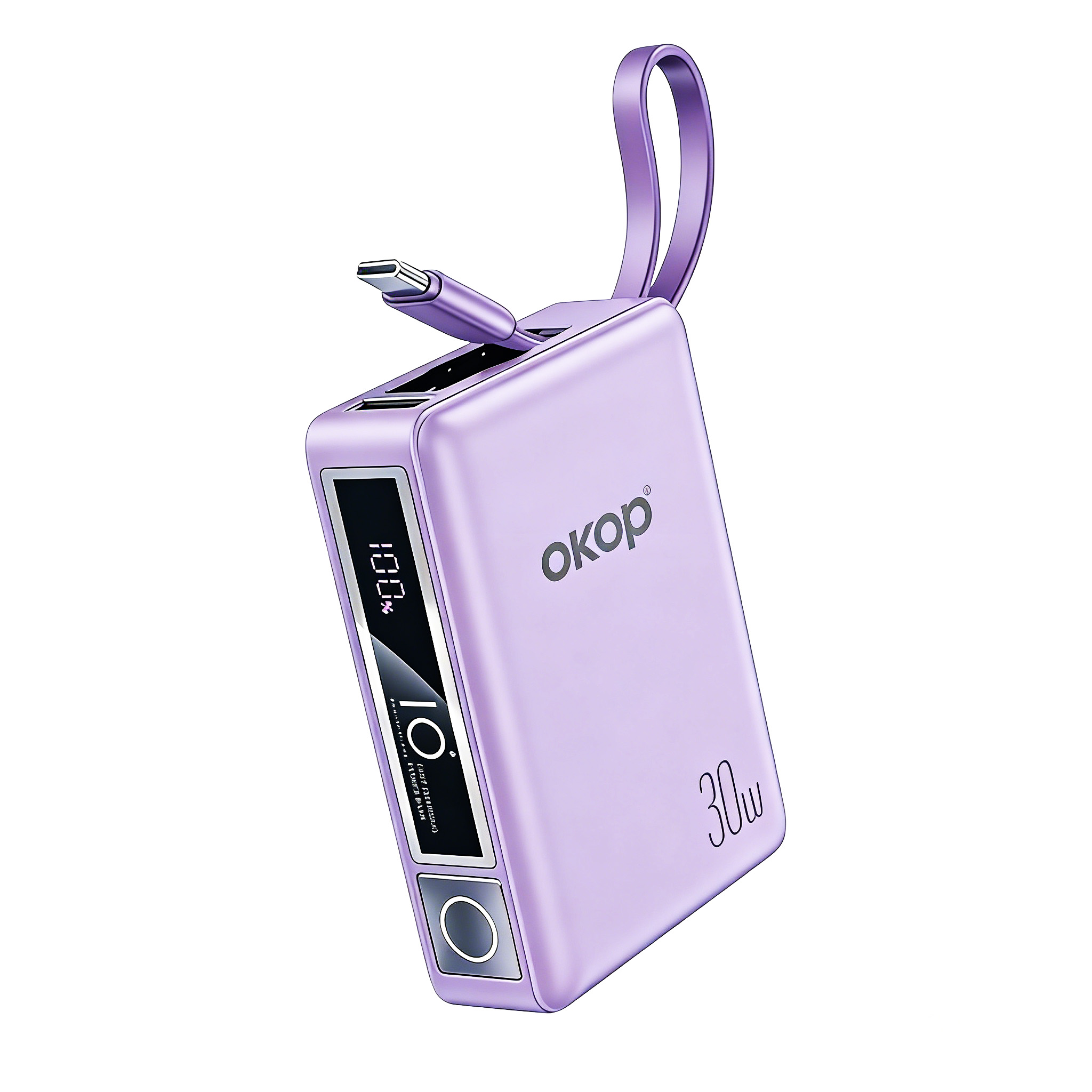 KP-707 Best-selling Power Bank Compact And Portable 10,000mAh High Capacity Long Battery Life Digital Display In Stock photo 7