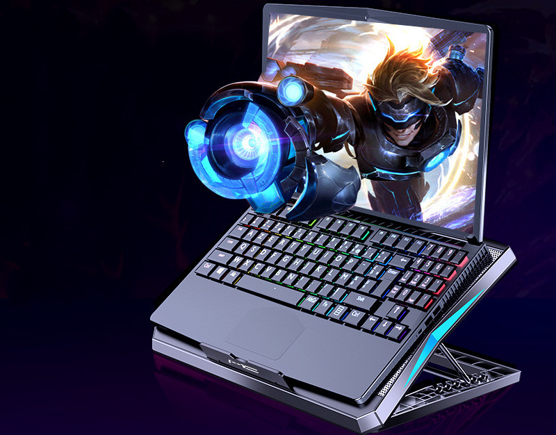 Laptop Radiator Foldable Desktop Cooling Base photo 2