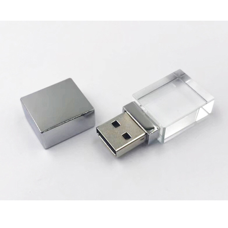 DIY Luminous Creative Crystal U Disk Mini Car photo 1