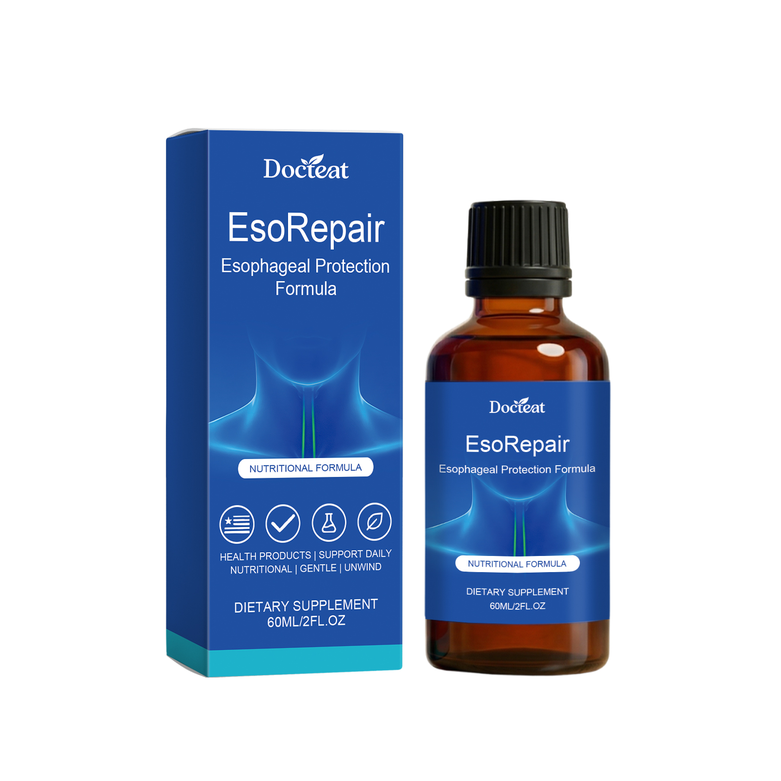 Intestinal Soothing Health Support Liquid Inlet 60ml-box photo 6