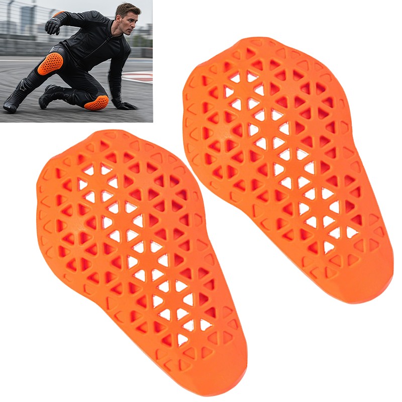 Knee Thigh Elbow Protection Pads Motorbike Jacket Insert Armour Guard For Motor photo 7