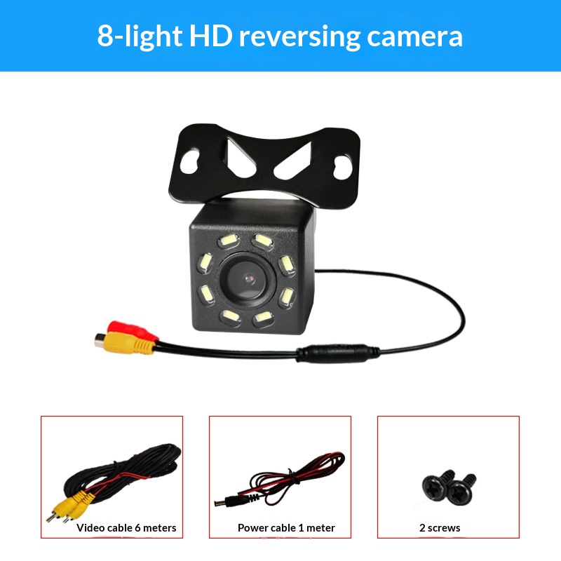 Car Rearview Camera, HD Night Vision CCD, LED 4-Light, Reverse Camera photo 3