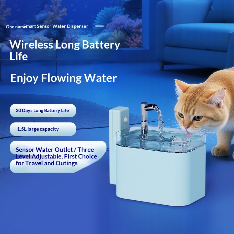 Automatic Circulating Filtered Pet Water Fountain photo 3