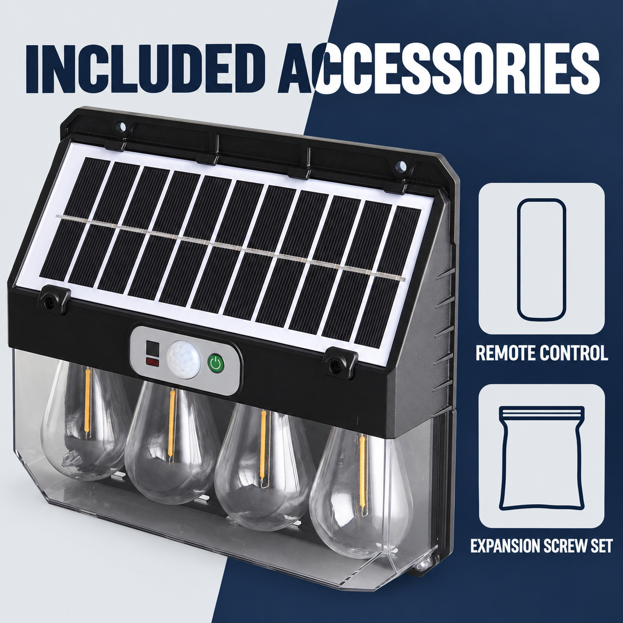 Solar Powered Rechargeable Motion Sensor LED Work Light 2400mAh For Auto W7116 4 Street Hour photo 5
