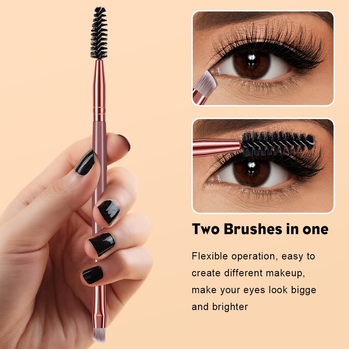 25 Pieces Makeup Brush Set Professional Cosmetic Beauty Tools For Face & Eyes photo 6