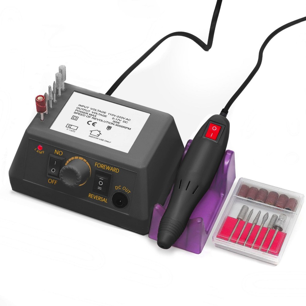 220V Electric Polishing Grinder - 0-20000RPM Stepless Speed Regulation, Polishing Carving Machine For Manicure Craft Dental Processing photo 2