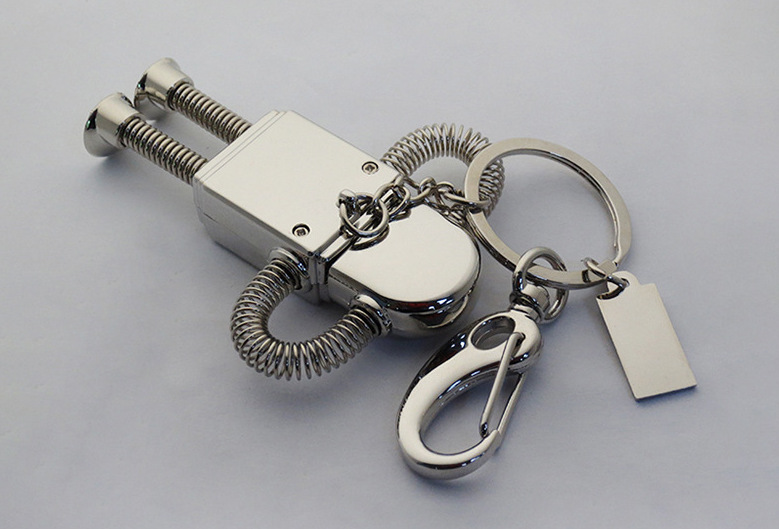 Metal Robot U Disk Spring Robot U Disk Zinc Alloy U Disk photo 6