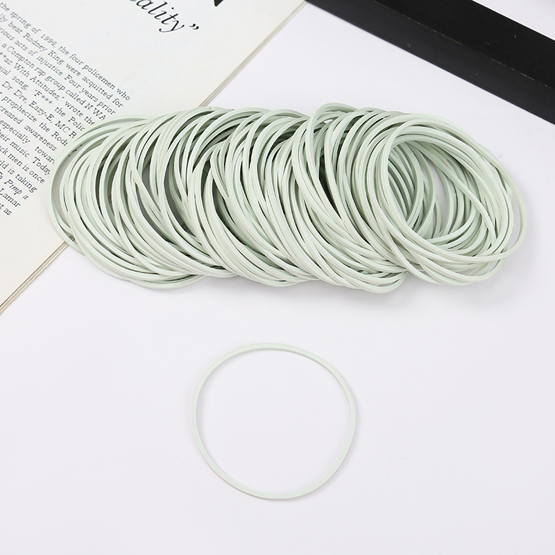 Wanlin 500g Elastic Rubber Bands Office Supplies Rubberbands White photo 6