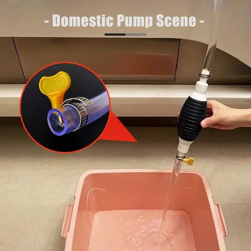 Siphon P Ump For Gasoline Motor Oil Fuel Gasoline Diesel, Fish Tank photo 5
