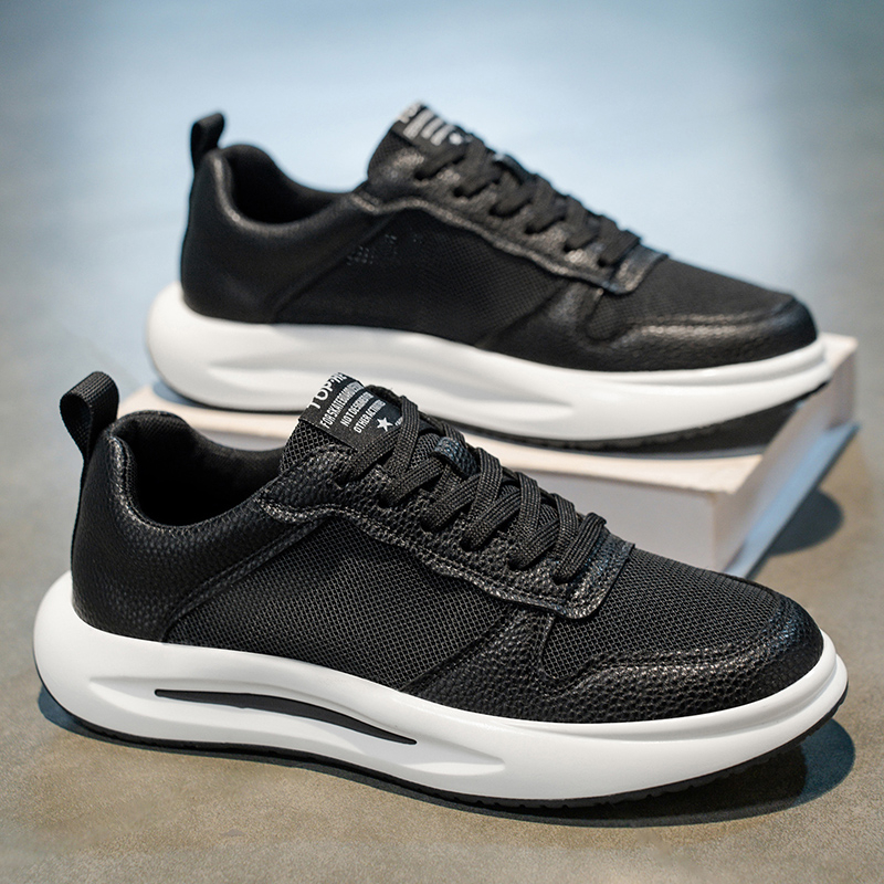 Men's 2026 Summer New Mesh Sneakers, Breathable White Shoes, Comfortable Fashion Versatile Athletic Casual Trendy Shoes photo 3
