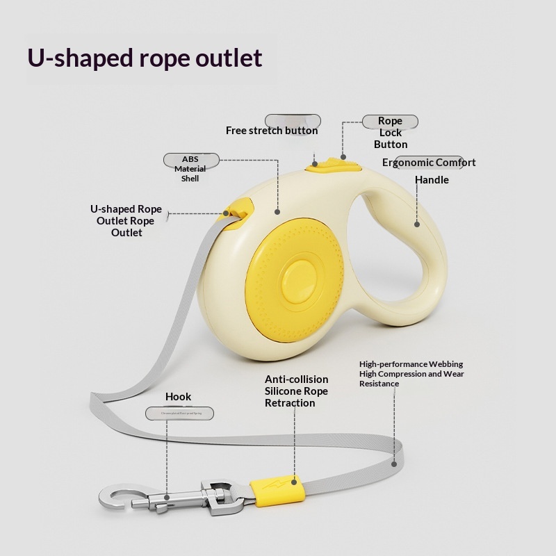Retractable Dog Leash  Anti-Shock No-Jerk Design For Small & Large Dogs  Pet Supplies photo 7