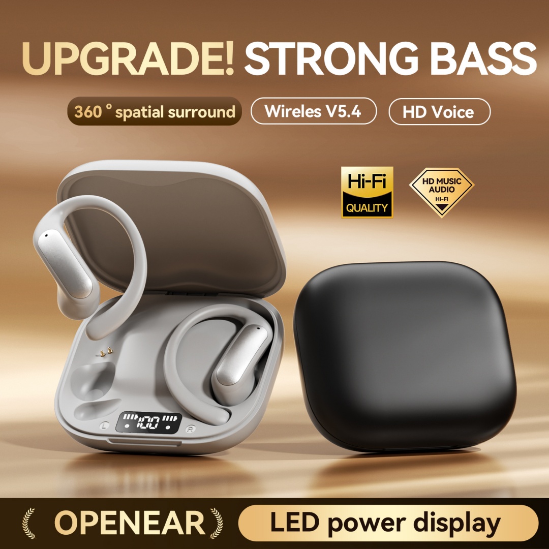 Cross Border Explosion M127 Long Range Hanging Earphone Private Model High Color Value Low Latency Wireless Bluetooth Headphones Wholesale photo 8