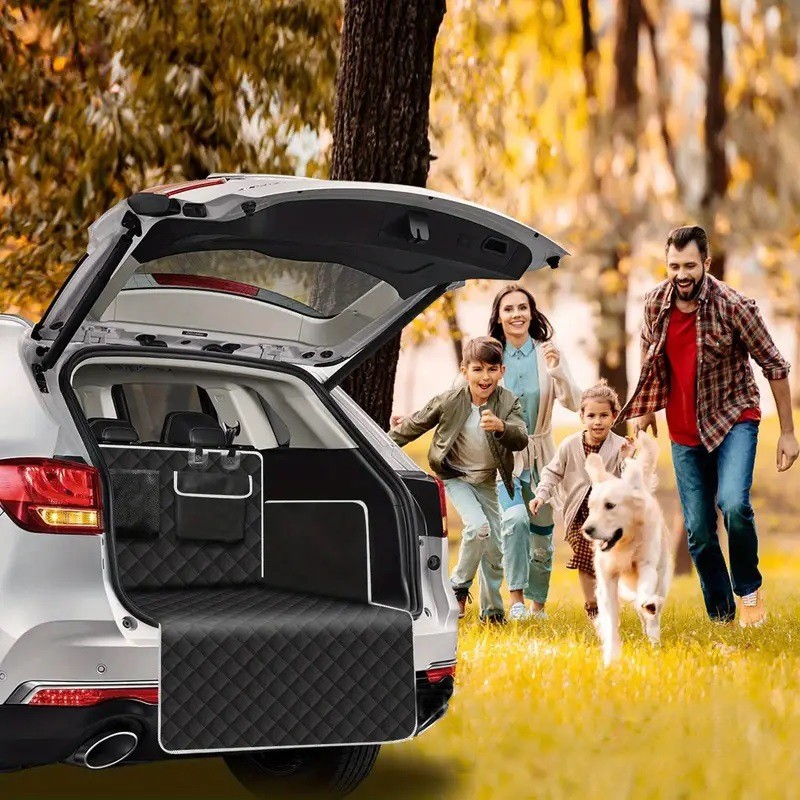 For Q4 E-Tron Heavy Duty Quilted Boot Liner Mat Dog Protector Guard Cover photo 5