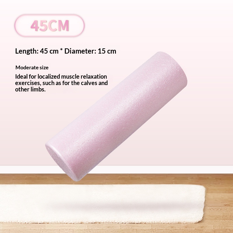 Epp Foam Roller Fitness Equipment Supplies Roller Roller Massage Stick. Glossy Black Roller Shaft Solid Yoga Column photo 6