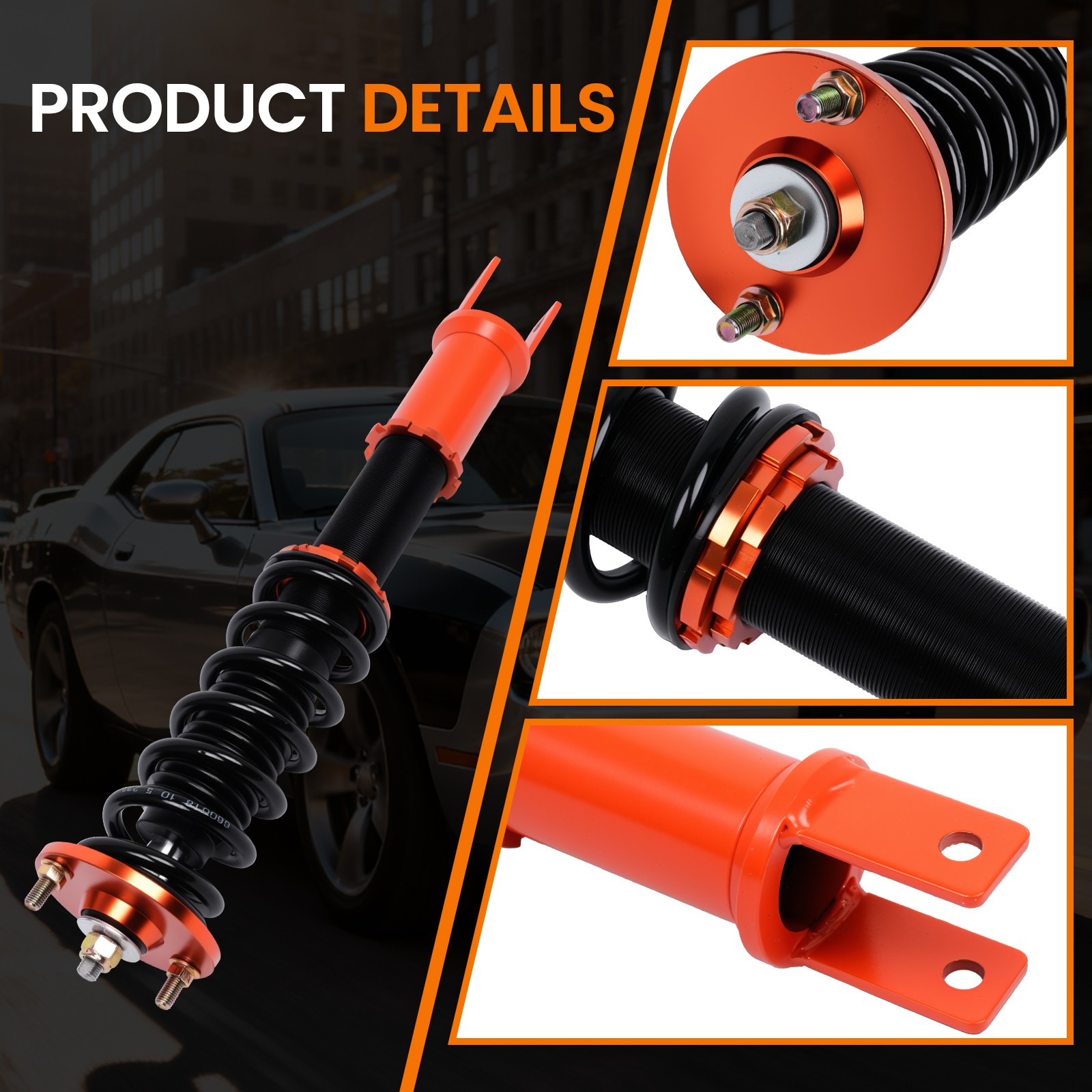 Coilover Suspension Kit For 2008-2012 -Honda Accord VIII LX SE LX-P Sedan CP2 CP3 photo 7