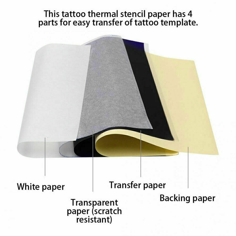 Tattoo Stencil Transfer Paper Spirit Thermal Carbon Tracing Copier Supplies photo 3