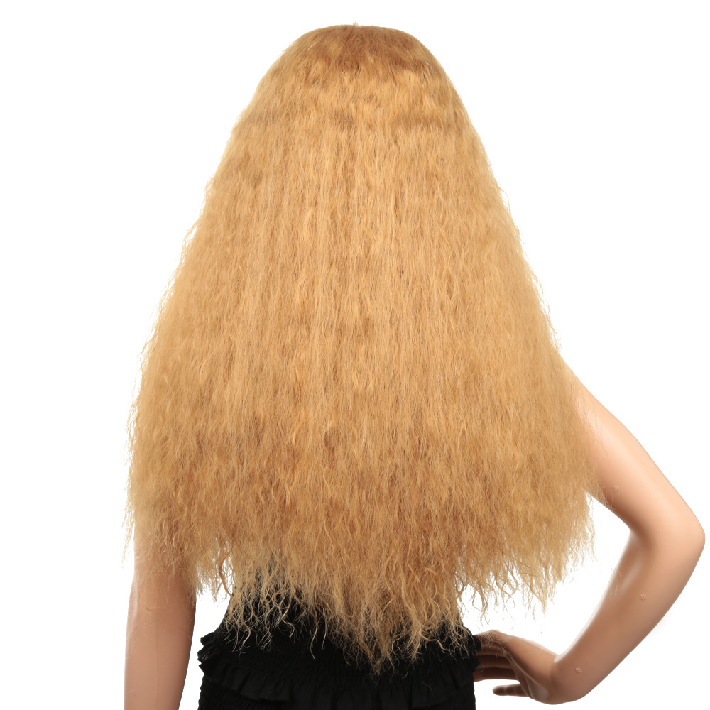 Fashion Corn Perm Curly Lace Chemical Fiber Headgear photo 3
