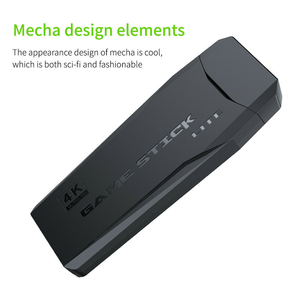 4K  TV Video Game Stick Retro Gaming Console W& 2 Wireless Controller photo 4