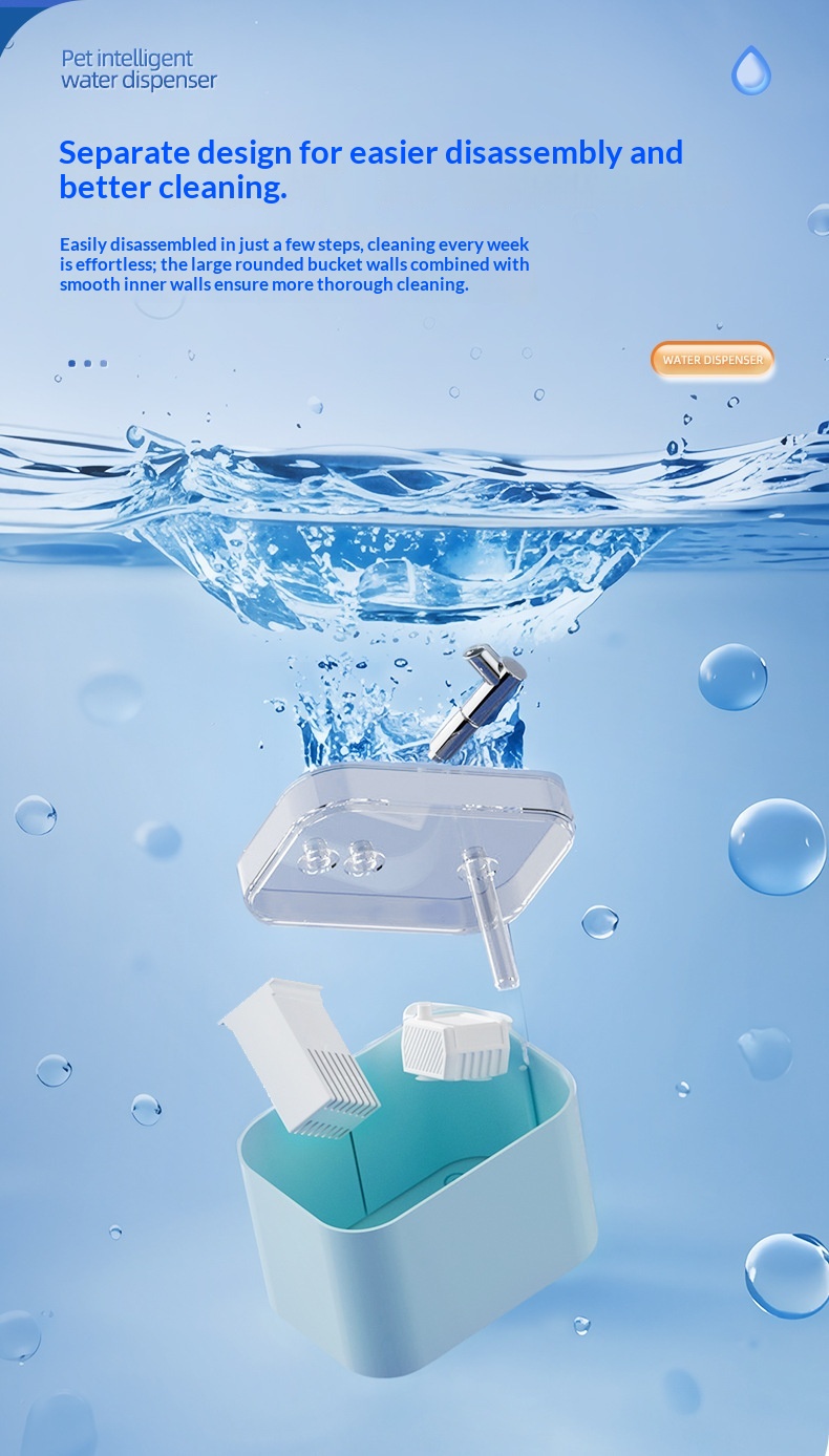 Automatic Circulating Filtered Pet Water Fountain photo 7