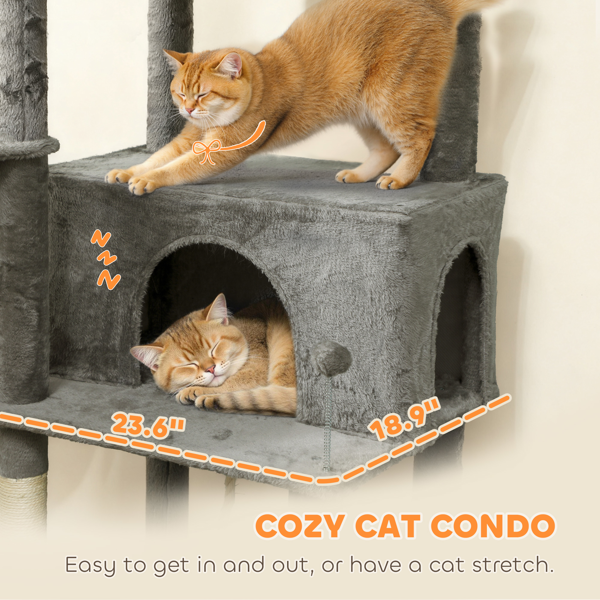 Multi-Level Cat Tower photo 3
