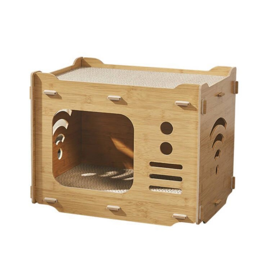 Large-capacity Cat Scratcher Bed Toy. photo 1