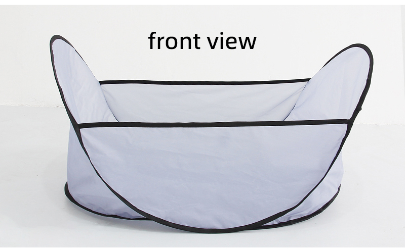 Pet Haircut Bib Foldable Pet Grooming Catcher For Dog Cat Hair Collecting Apron For Home Grooming photo 7